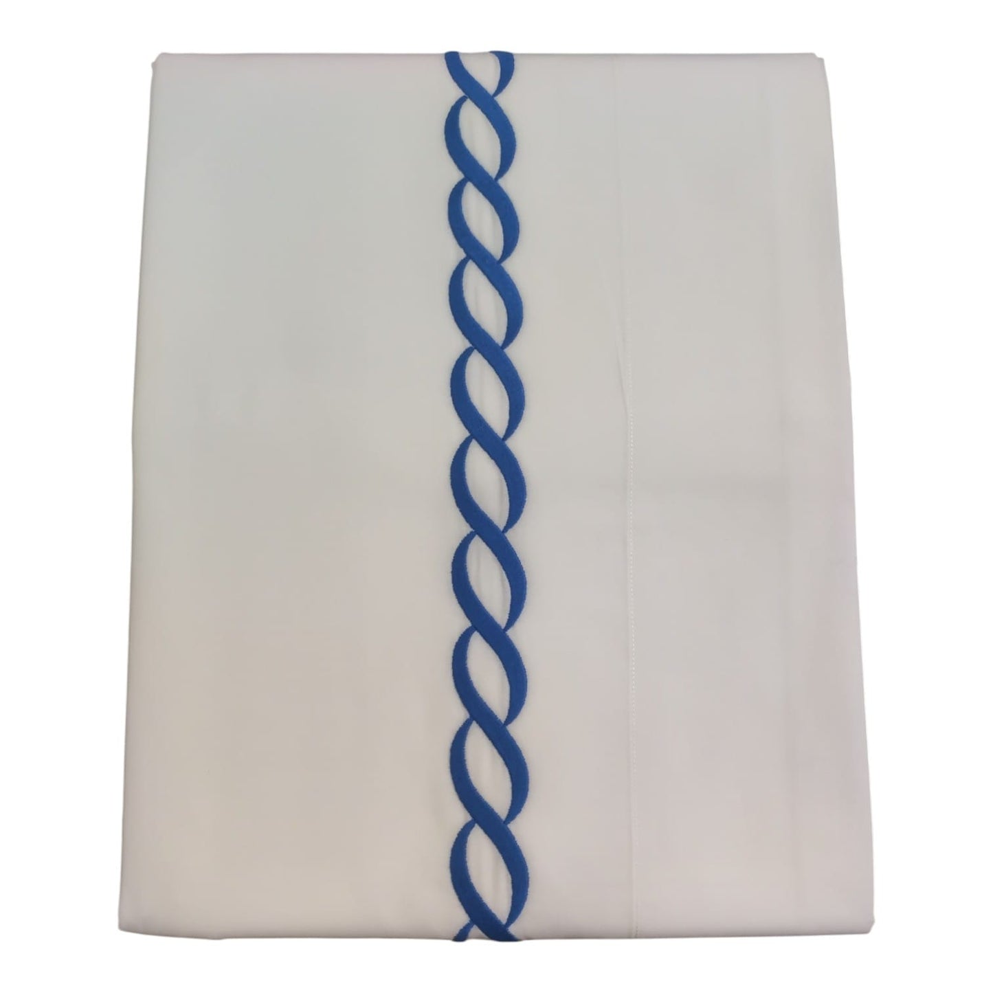Completo Lenzuola 2 posti Ricamo Treccia Dea Ricami