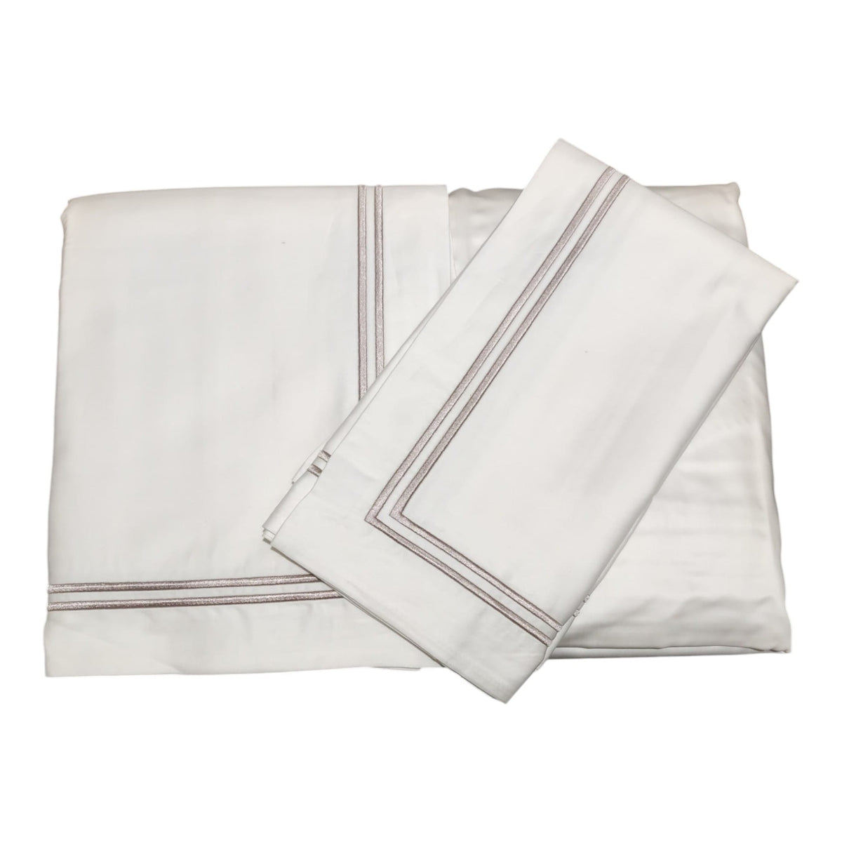 Completo Letto Matrimoniale Monet Cavalieri Raso 300TC
