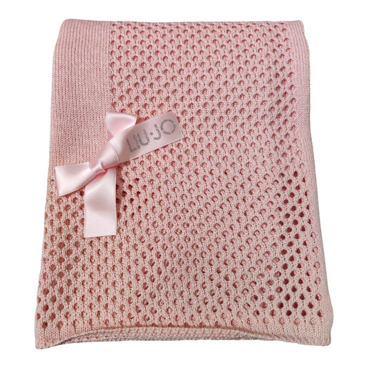 Copertina culla Bamby BL249C Liu Jo in cotone morbida ed elegante per neonato