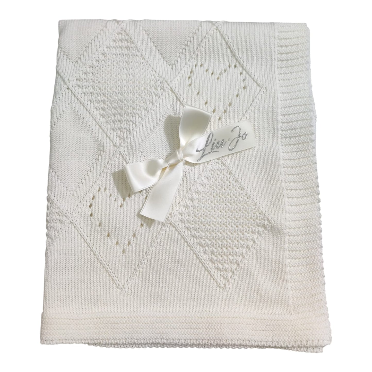 Copertina Culla Love BL605C Liu Jo Baby in Filo 100% Cotone
