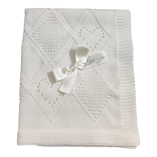 Copertina Culla Love BL605C Liu Jo Baby in Filo 100% Cotone