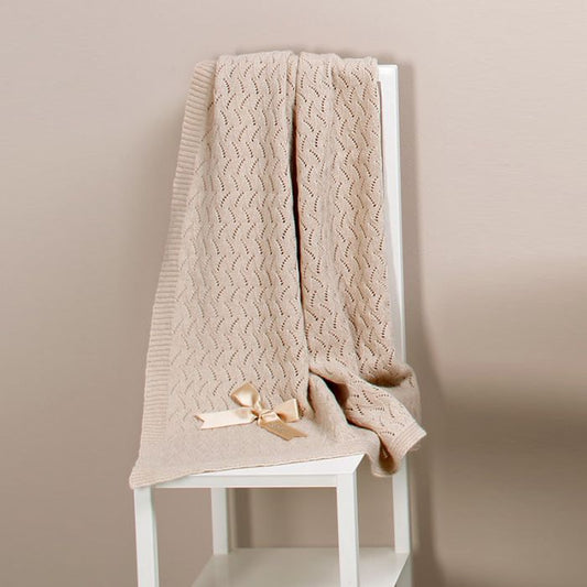 Copertina Culla Ventaglini BL246C Liu Jo Baby in Filo 100% Cotone