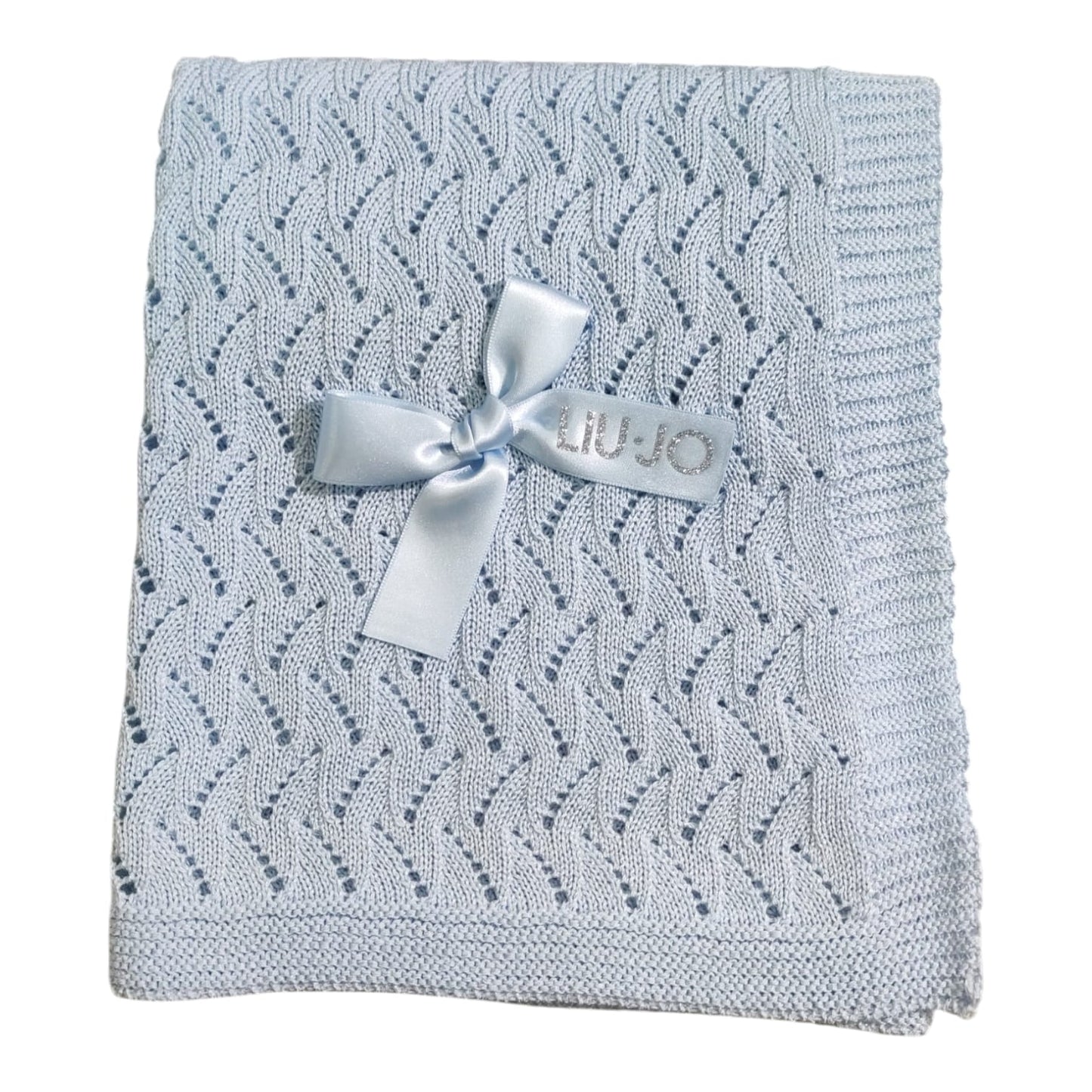 Copertina Culla Ventaglini BL246C Liu Jo Baby in Filo 100% Cotone