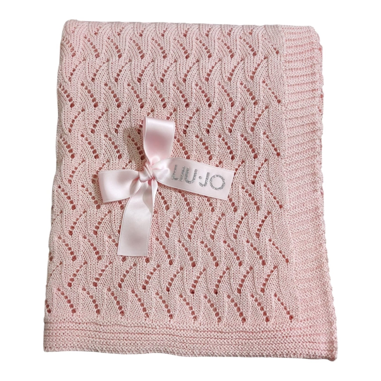 Copertina Culla Ventaglini BL246C Liu Jo Baby in Filo 100% Cotone