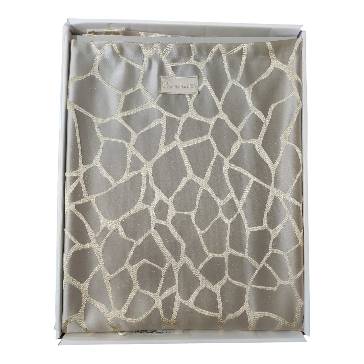 Copriletto 2 Posti Kenia 1L0141 Bianch·Eria