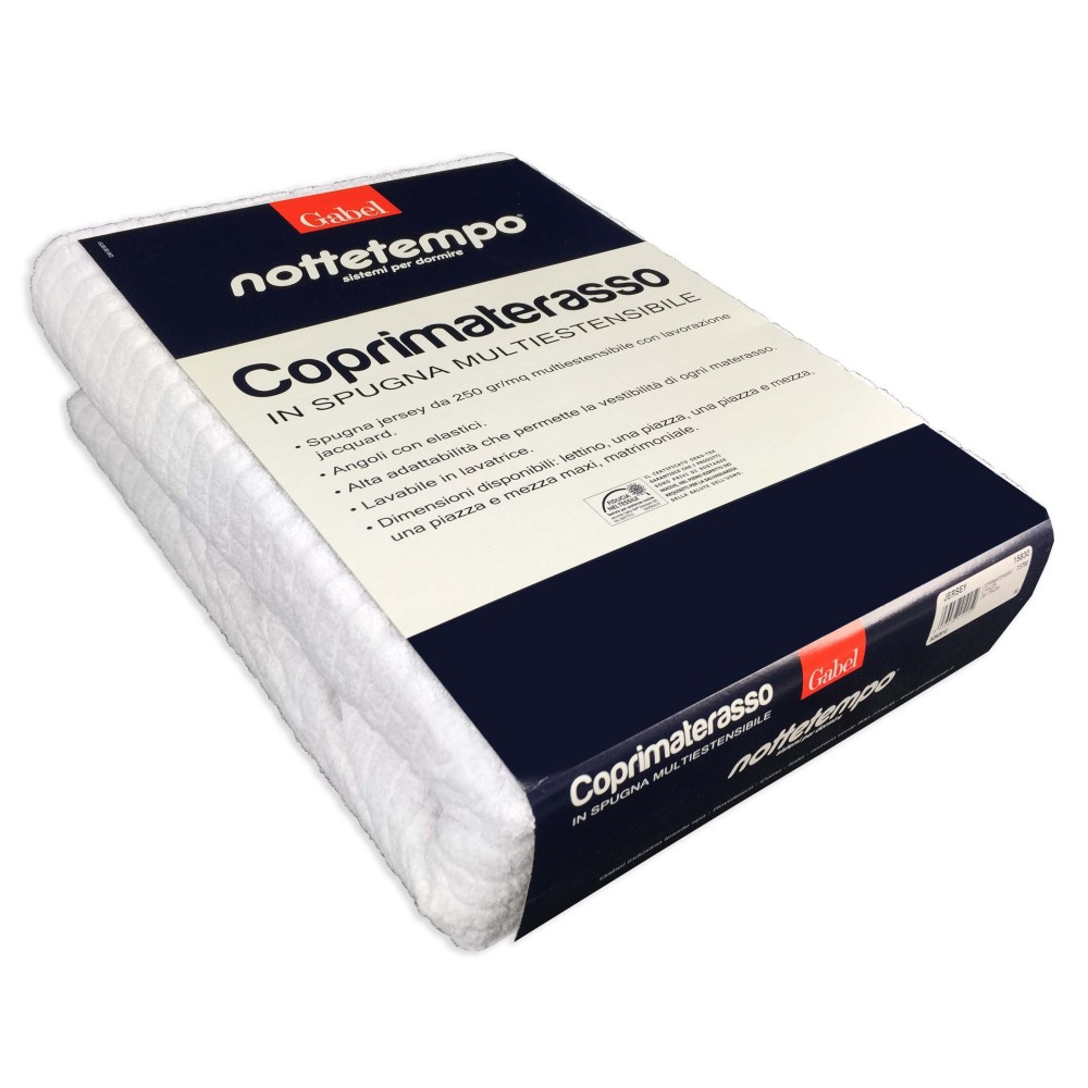 Coprimaterasso 1 Posto e Mezzo Jersey Gabel