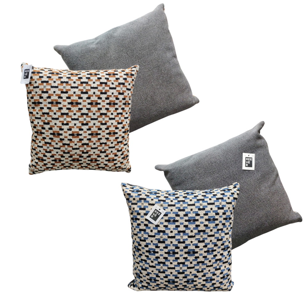 Cuscino Arredo Matrix 50x50 Reevèr double face