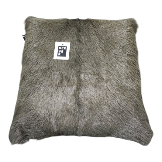 Cuscino Arredo Forest 45x45 Reevèr quadrato effetto pelliccia per divano, letto e poltrona