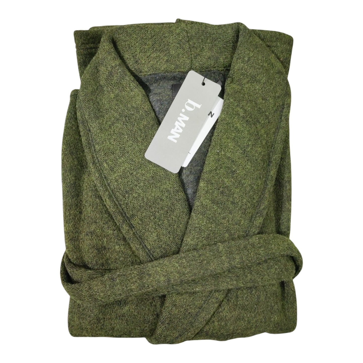 Giacca da Uomo Invernale LR855077 B.Men con collo sciallato, cintura e manica lunga