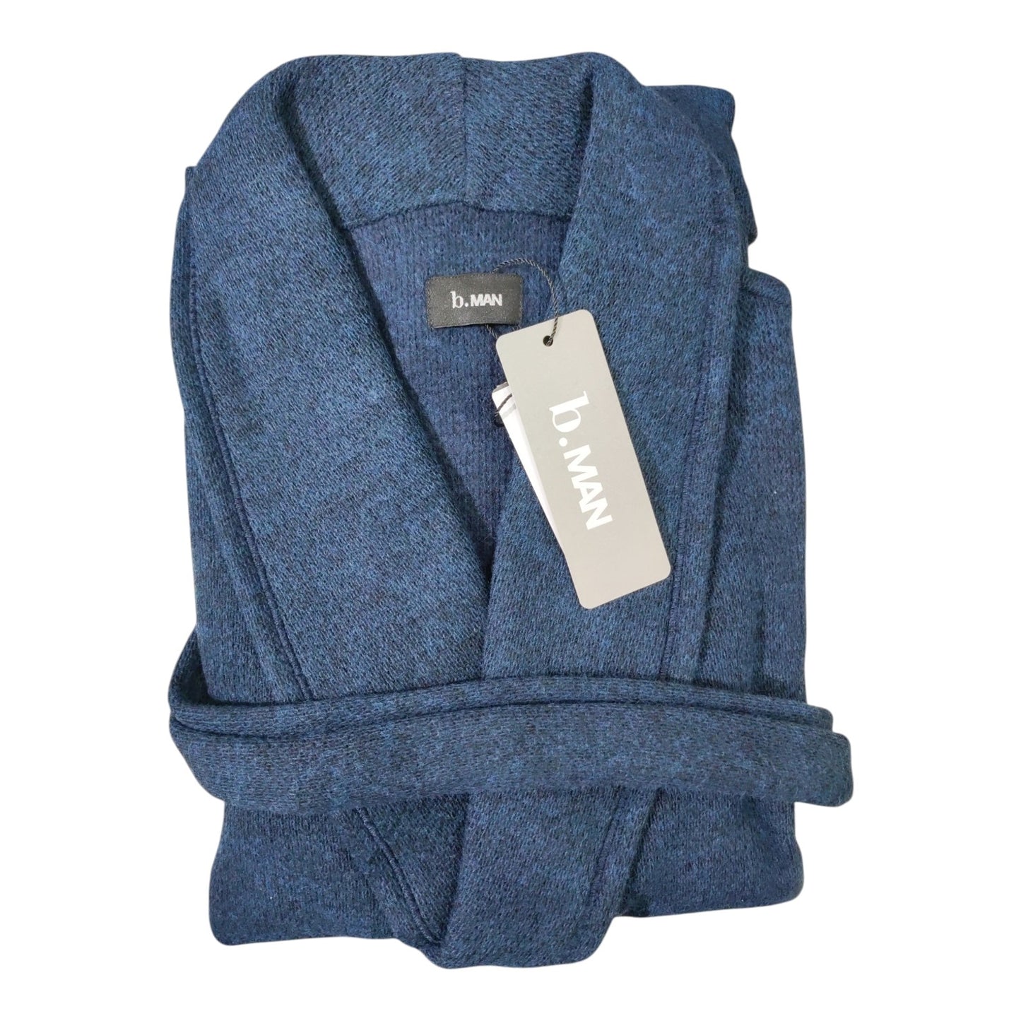 Giacca da Uomo Invernale LR855077 B.Men con collo sciallato, cintura e manica lunga