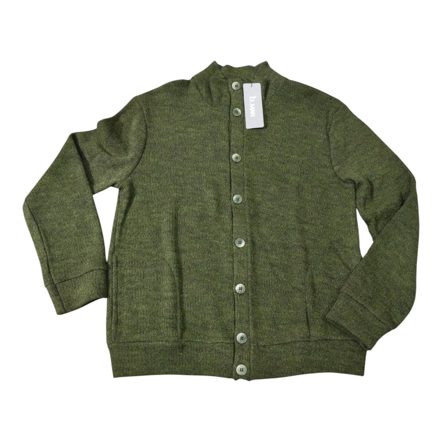 Giacca da Uomo Invernale LR855076 B.Men abbottonata con collo e manica lunga