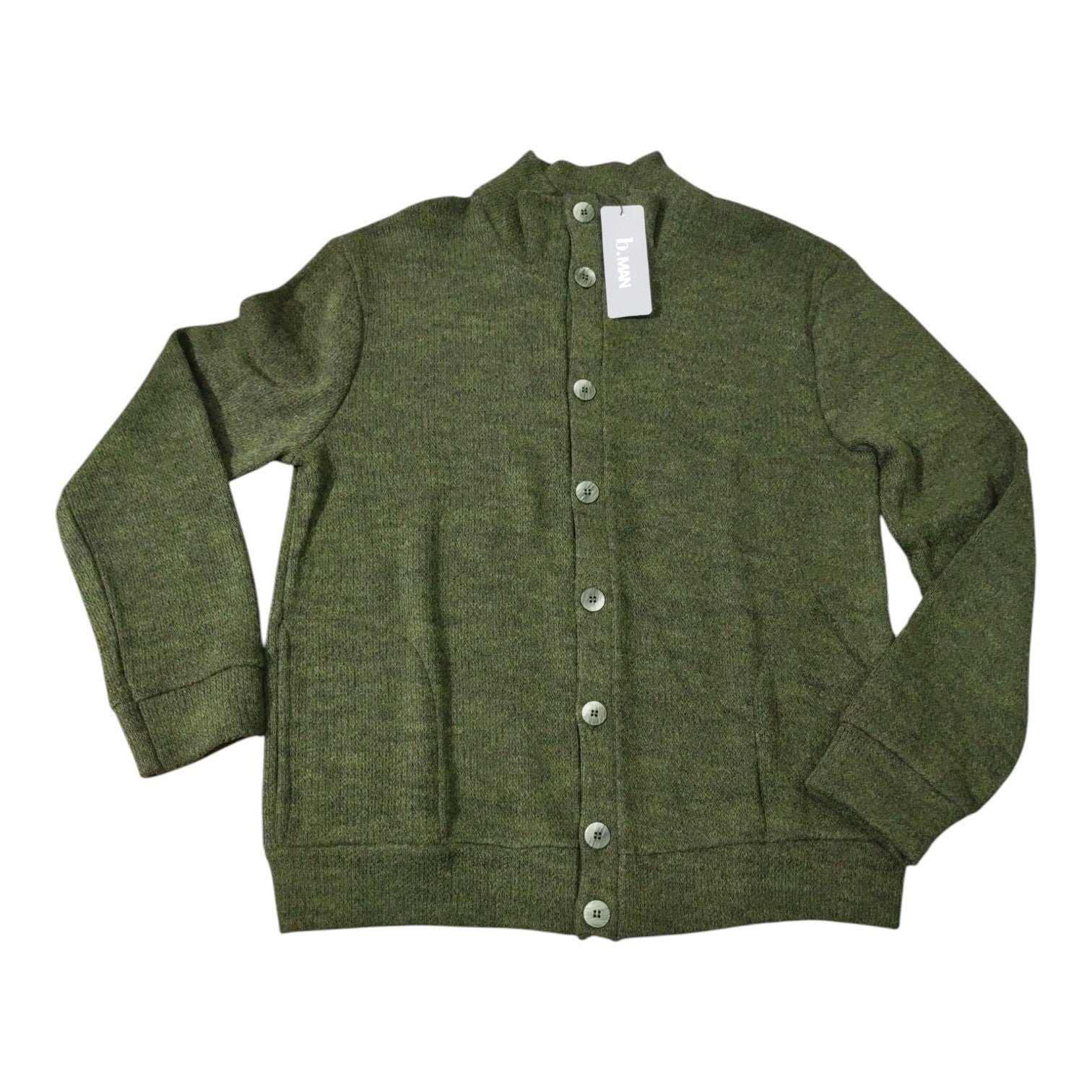 Giacca da Uomo Invernale LR855076 B.Men abbottonata con collo e manica lunga