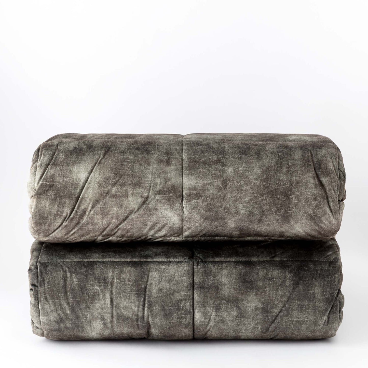 Trapunta In Velluto Goodly Riviera - Grigio Nube