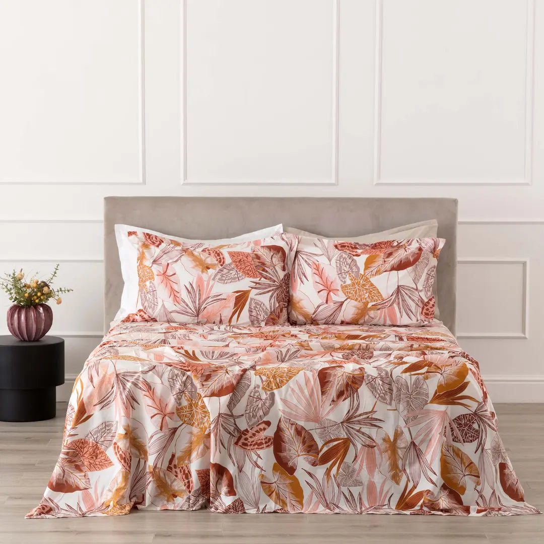 Completo Lenzuolo Copriletto 1 Posto Arjola Riviera Percalle