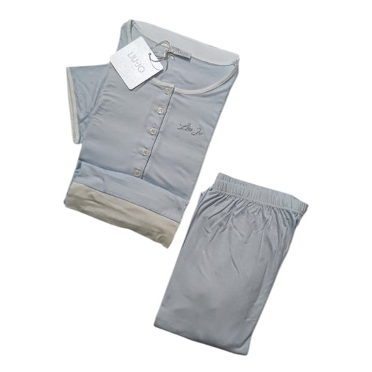 Pigiama Donna manica corta e pantalone lungo DL0083 J.Viscosa Liu Jo