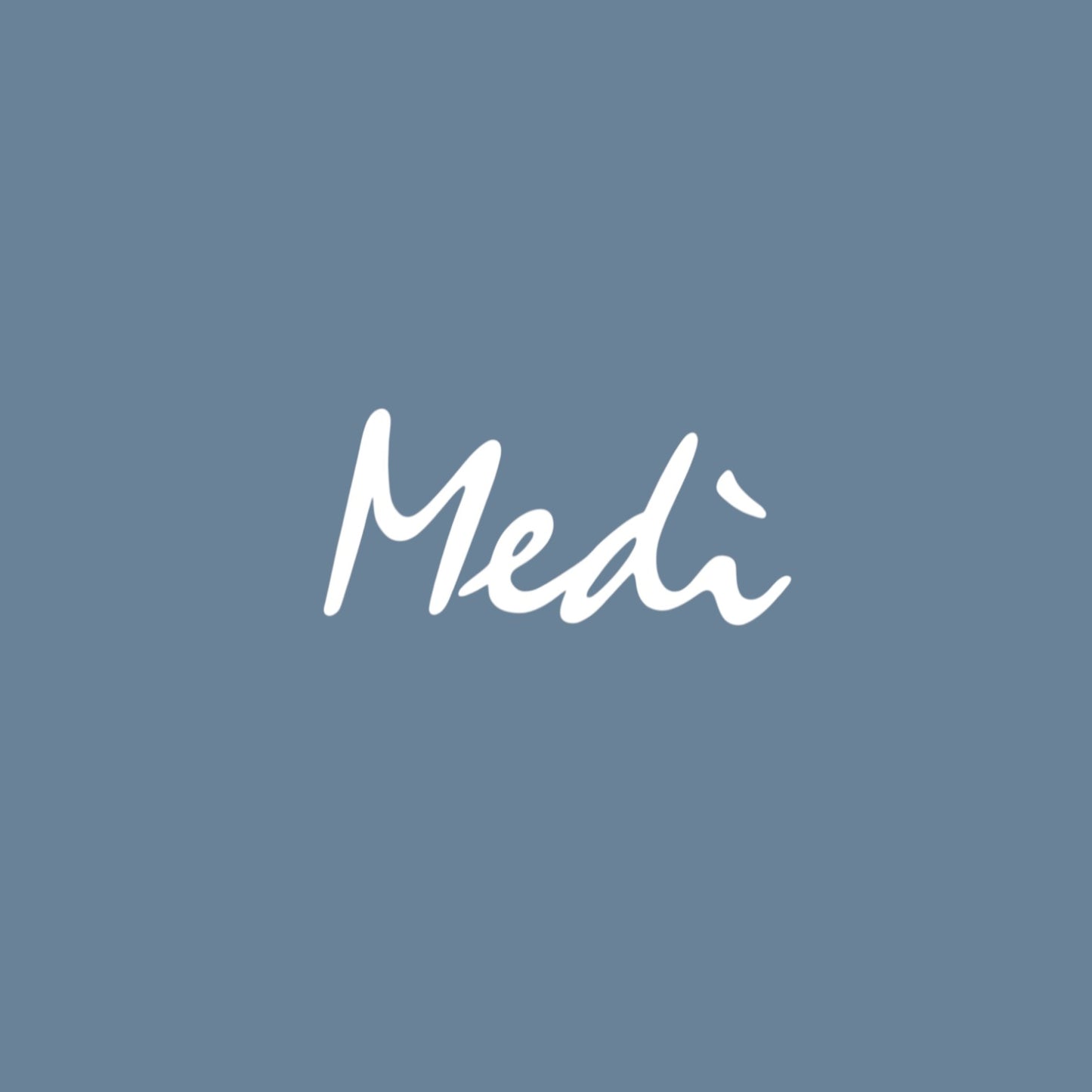 Logo Medì tessuti in puro lino