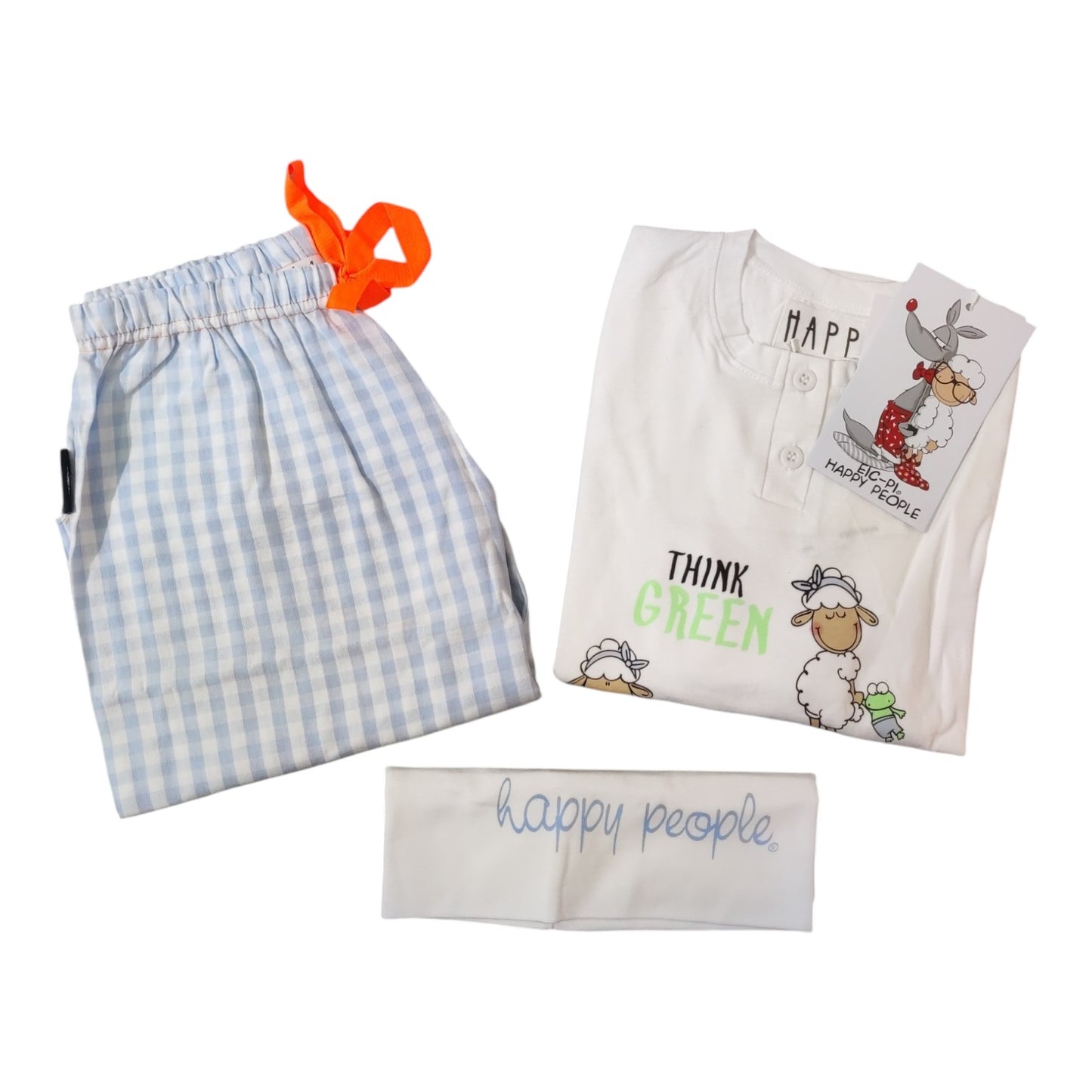Pigiama Bambina e Ragazza H6266 Happy People estivo