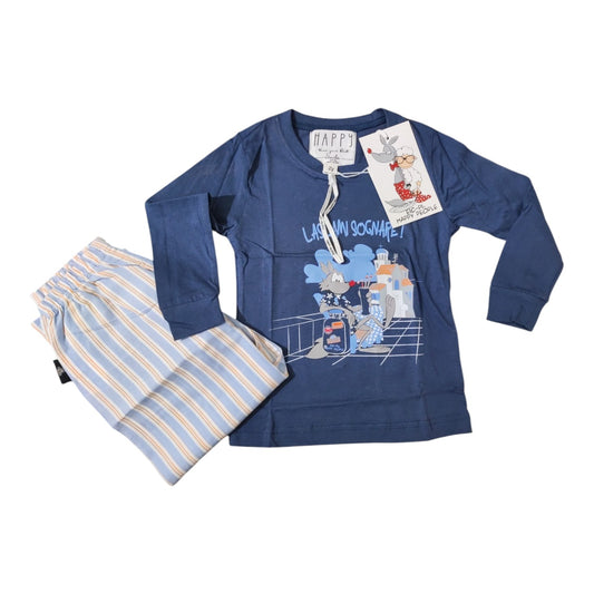Pigiama Bambino e Ragazzo H4915 Happy People estivo