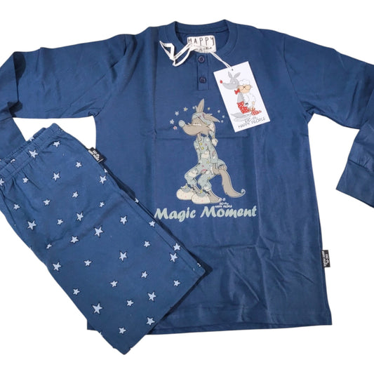 Pigiama Bambino e Ragazzo H5925 Happy People estivo