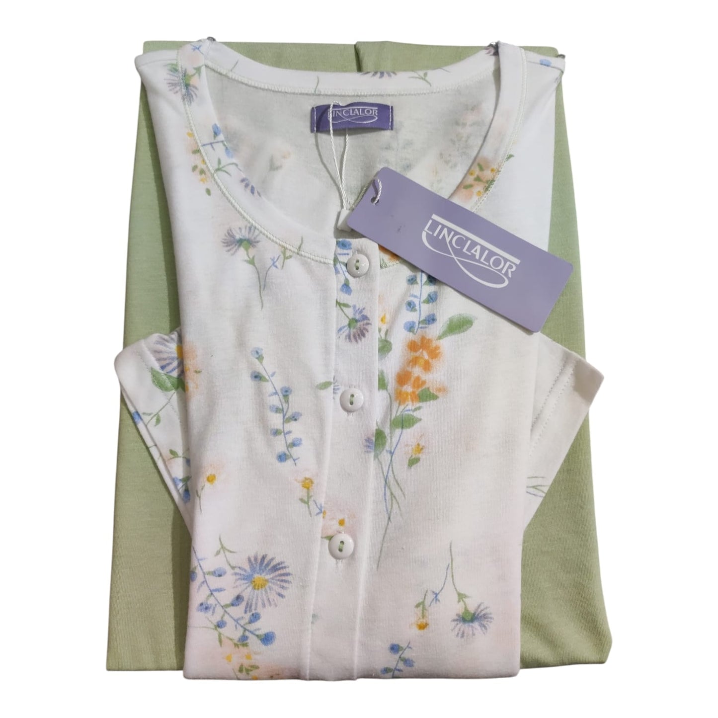 Pigiama Donna Estivo LS175382 Linclalor aperto