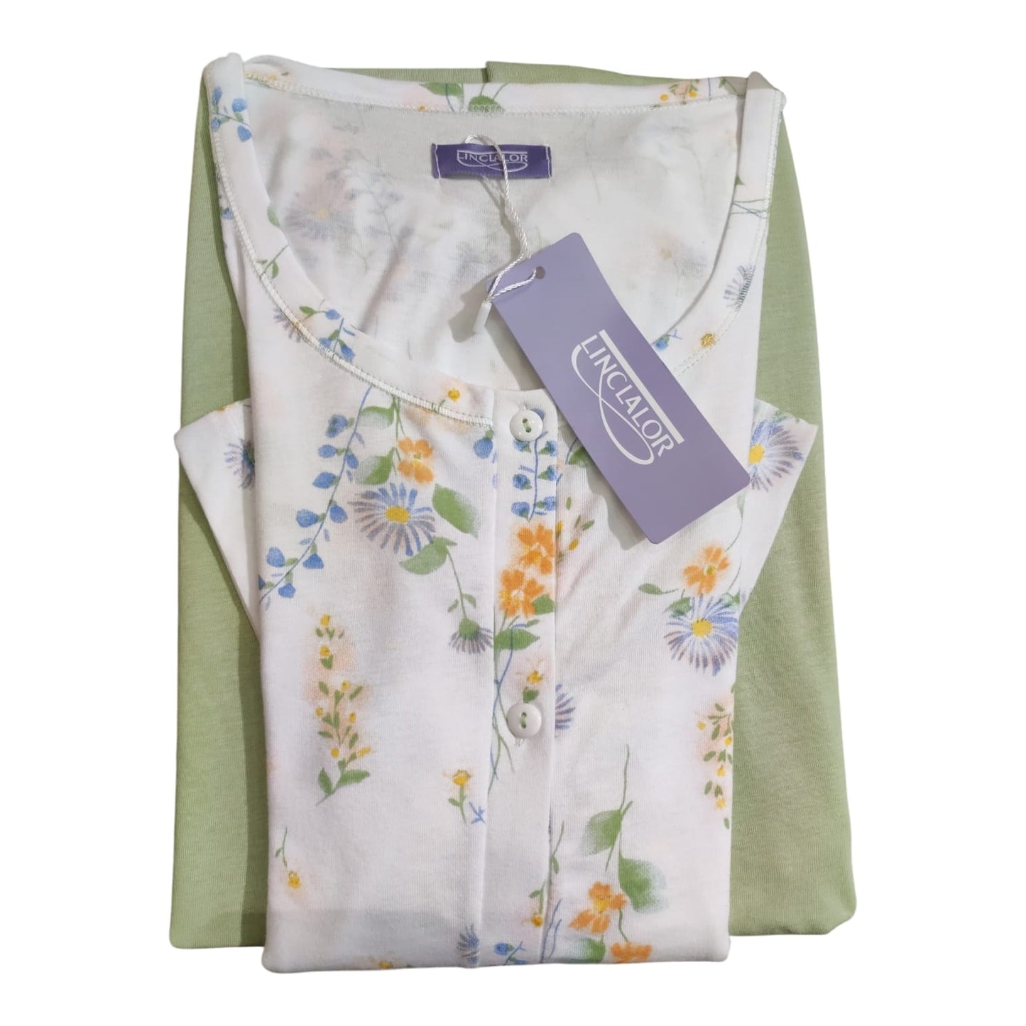 Pigiama Donna Estivo LS175384 Linclalor aperto