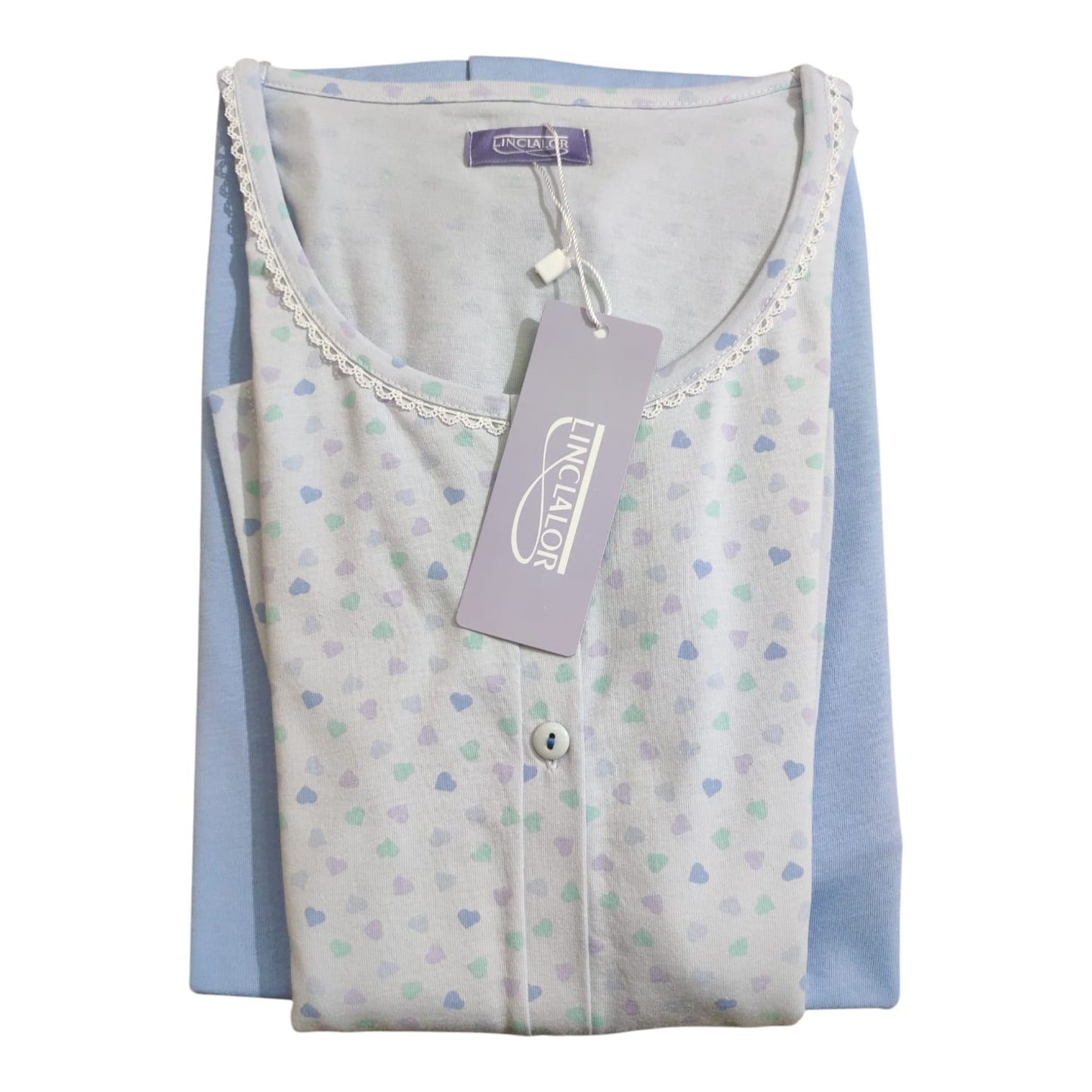 Pigiama Donna Estivo LS175420 Linclalor aperto