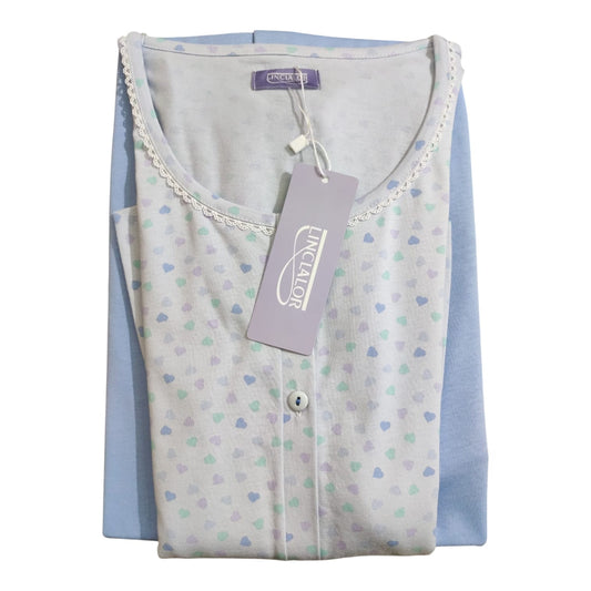 Pigiama Donna Estivo LS175420 Linclalor aperto