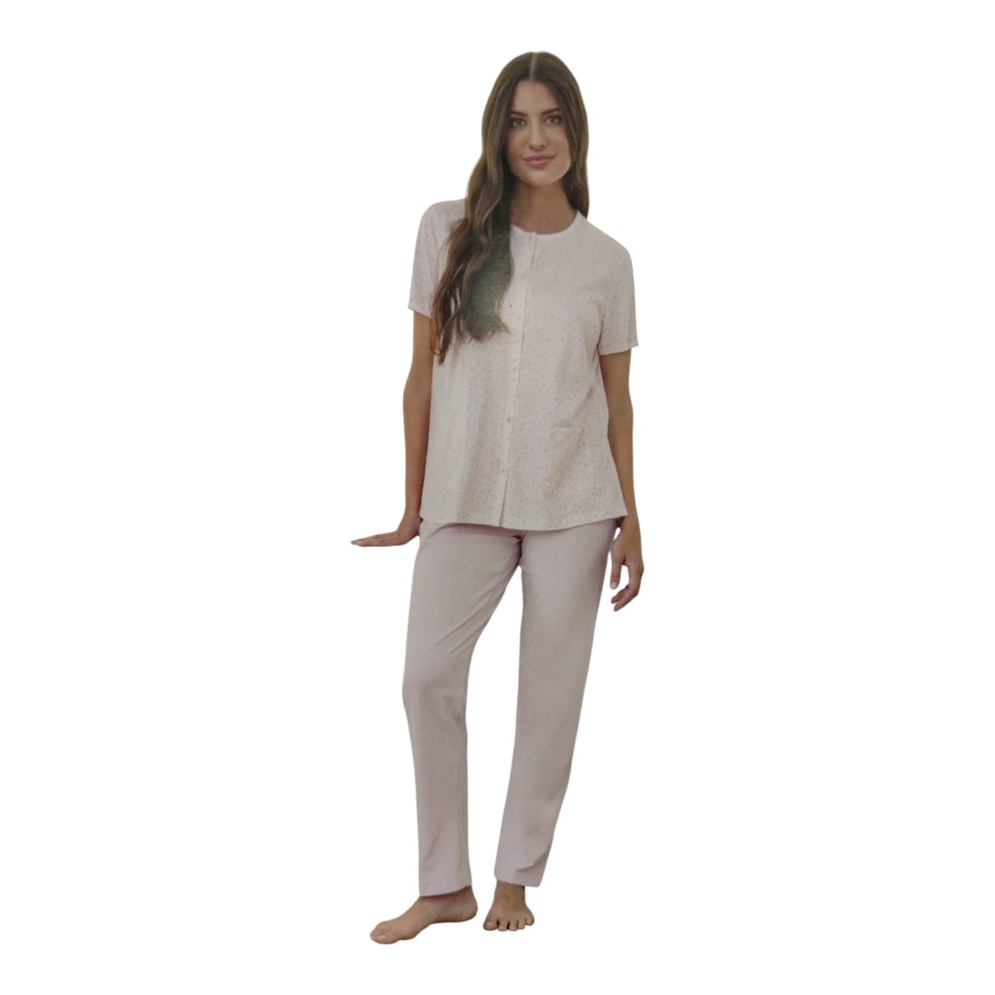 Pigiama Donna Estivo LS175420 Linclalor aperto