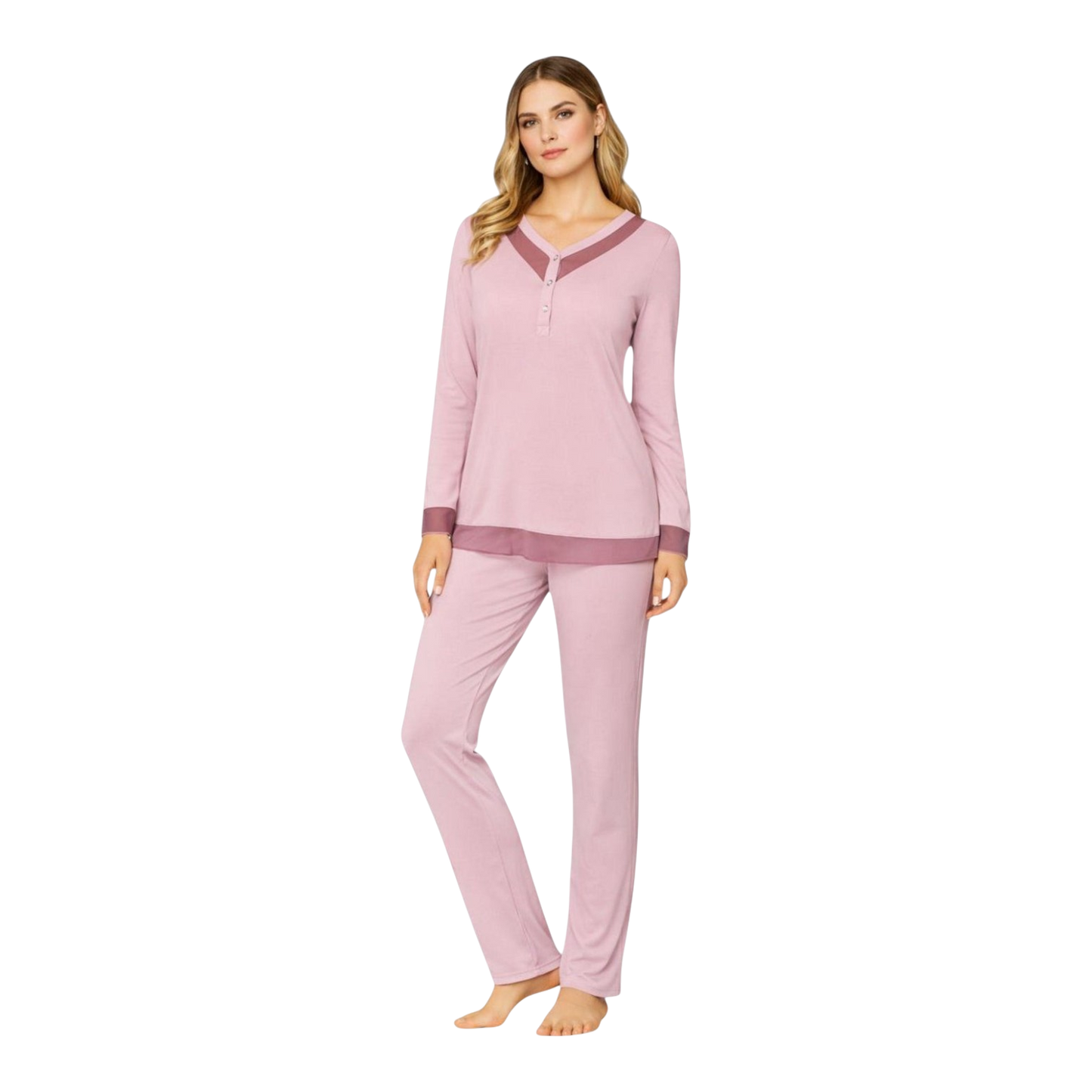Pigiama Donna BR203646 Bisbigli invernale