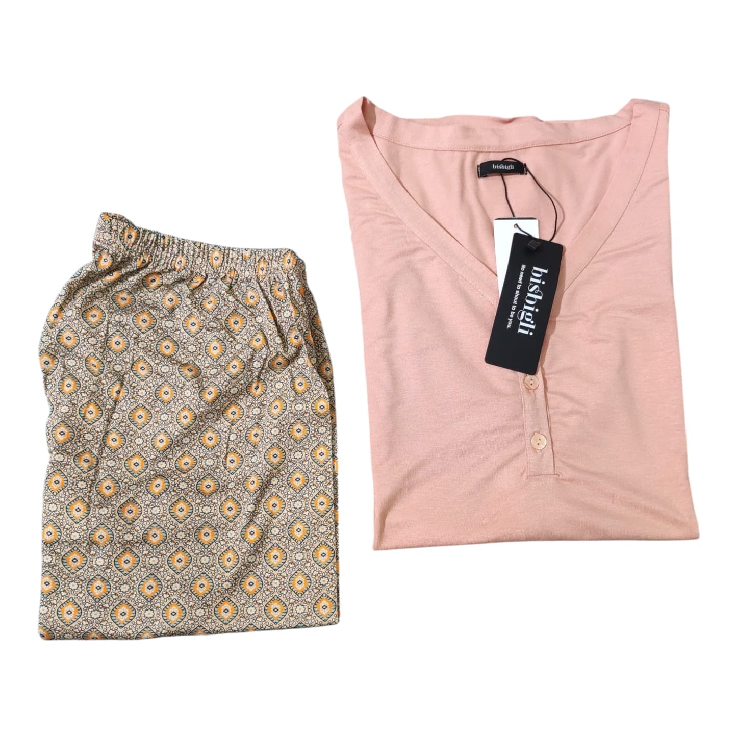 Pigiama Donna Estivo BS102293 Bisbigli
