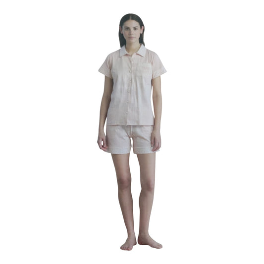 Pigiama Donna Estivo FA9091AB Noi di Notte aperto