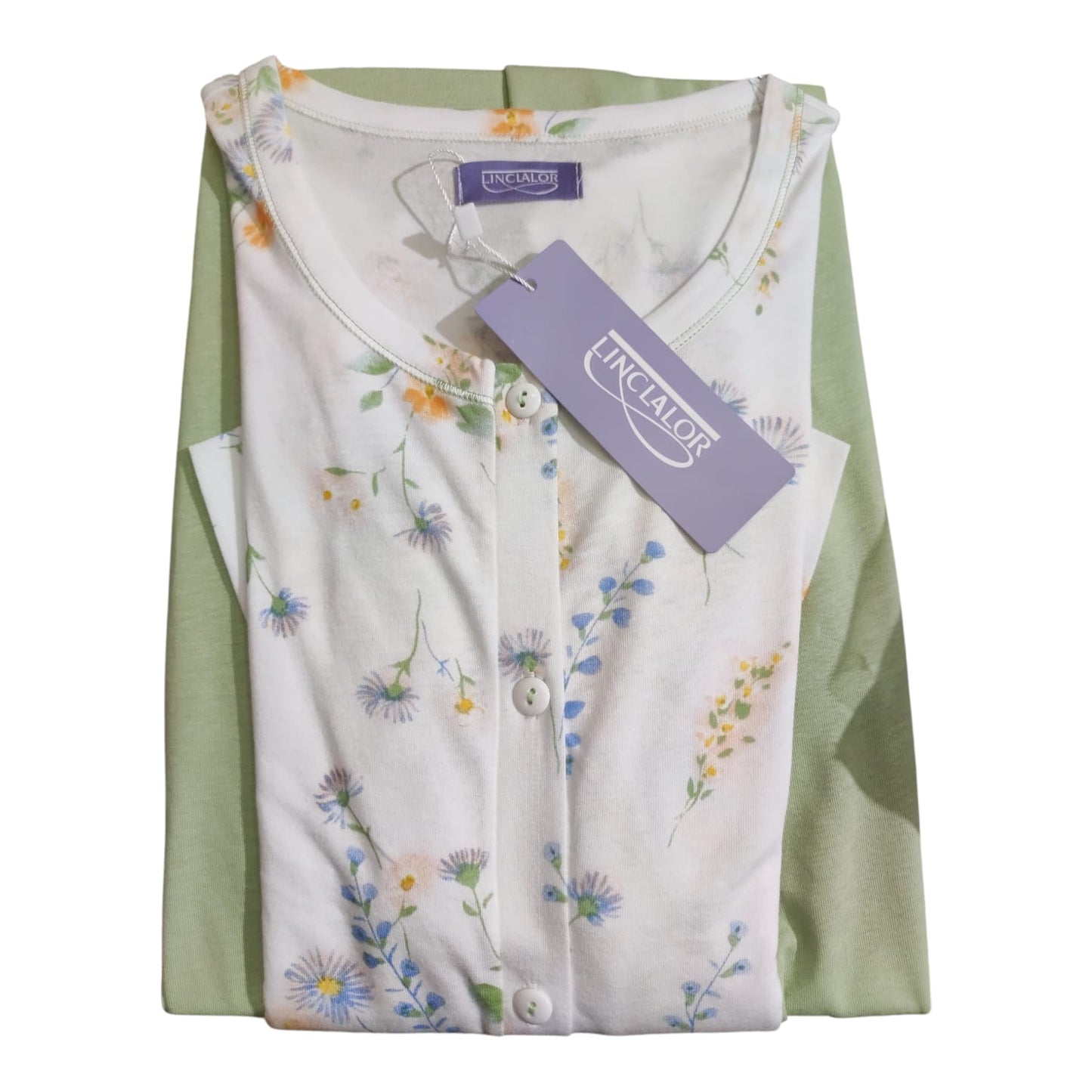 Pigiama Donna Estivo LS175385 Linclalor aperto