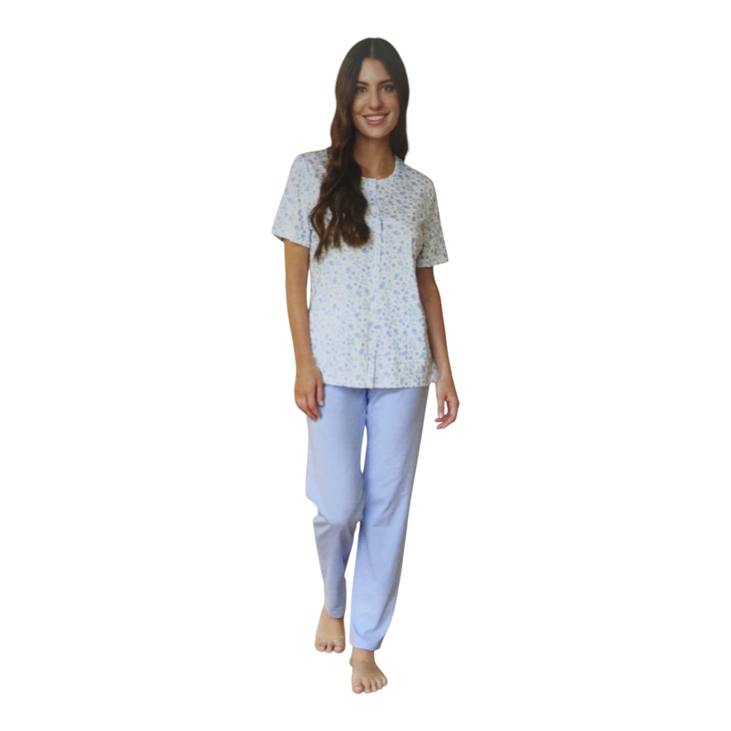 Pigiama Donna Estivo LS175411 Linclalor aperto