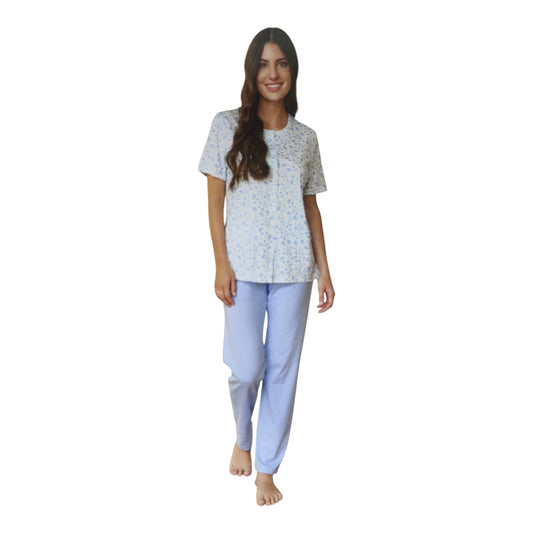 Pigiama Donna Estivo LS175411 Linclalor aperto