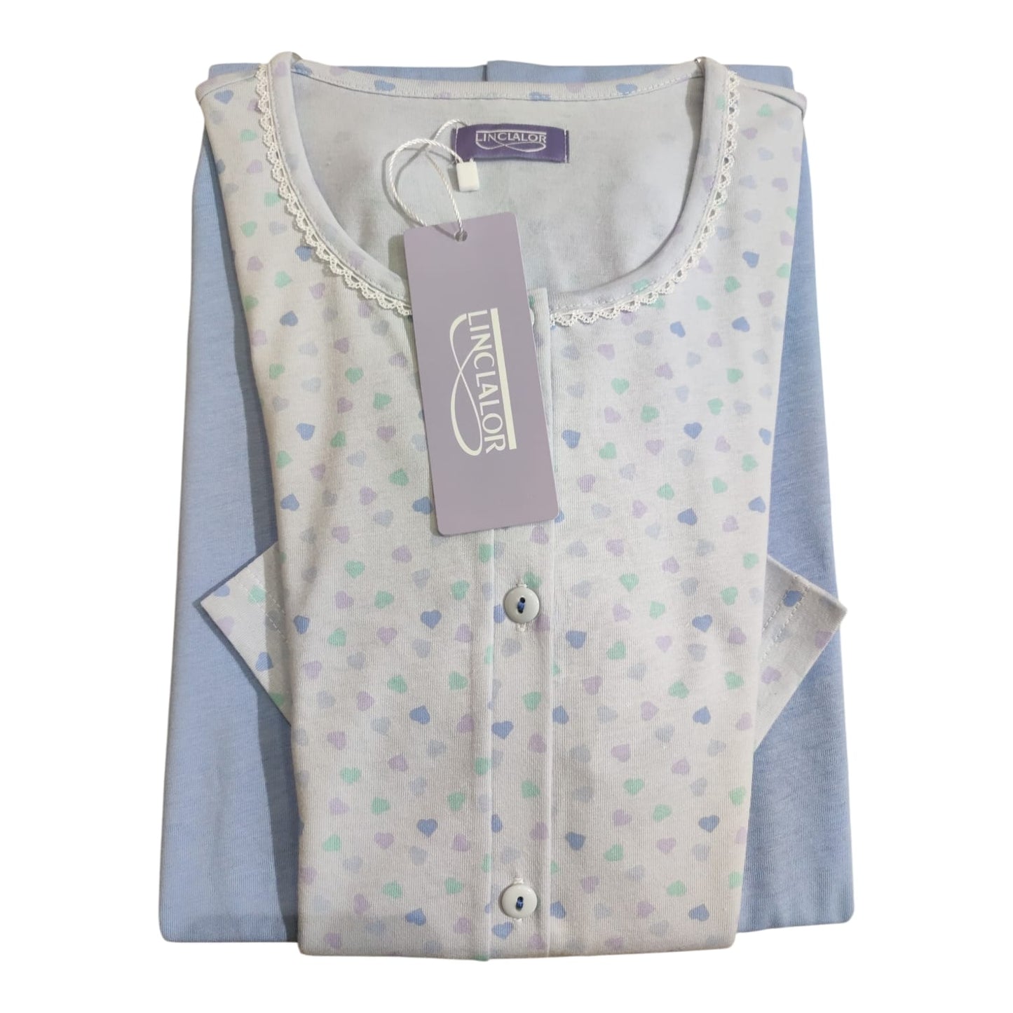 Pigiama Donna Estivo LS175419 Linclalor aperto