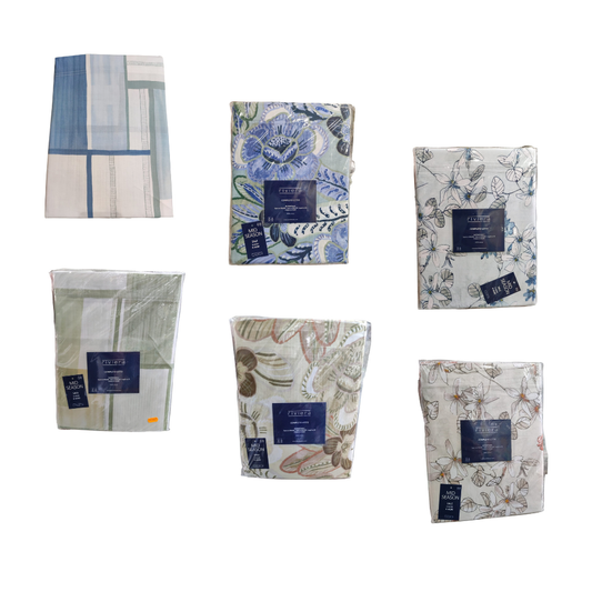 Offerta 3 Completi Lenzuola 2 Posti Assortiti Riviera