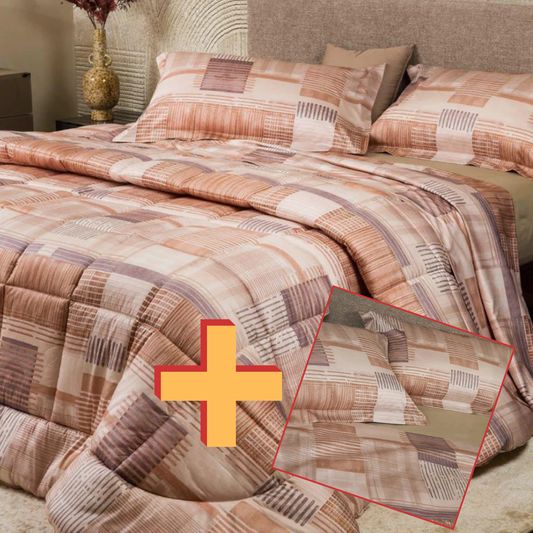 Trapunta + Set Lenzuola 2 Posti Bloom Neìth