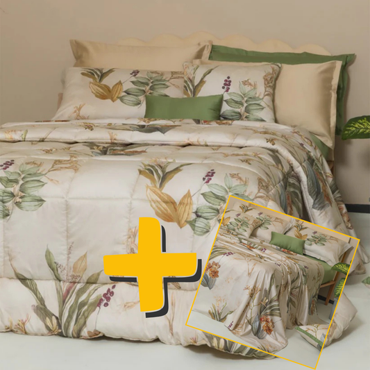 Offerta Live Trapunta + Completo Lenzuola Rebecca Neìth *