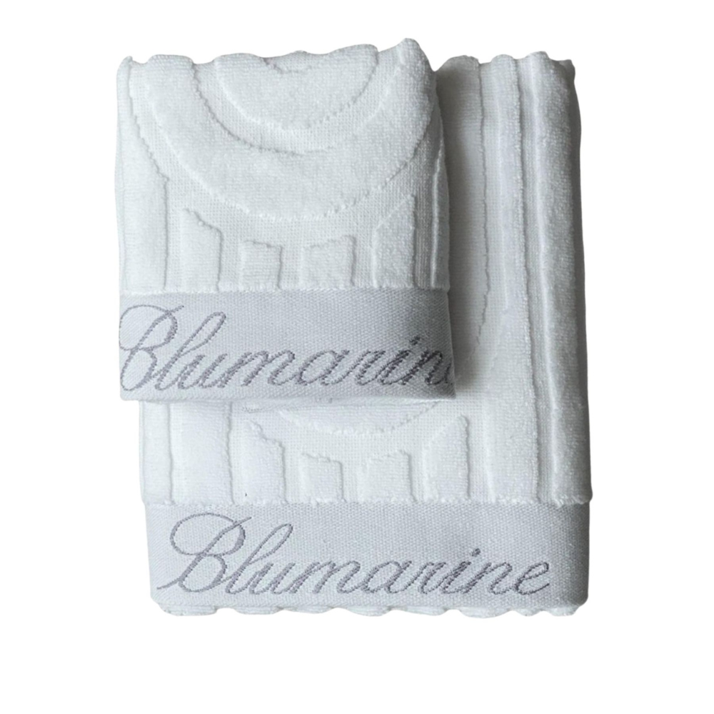 Set 1 Viso e 1 Ospite Monogram Blumarine