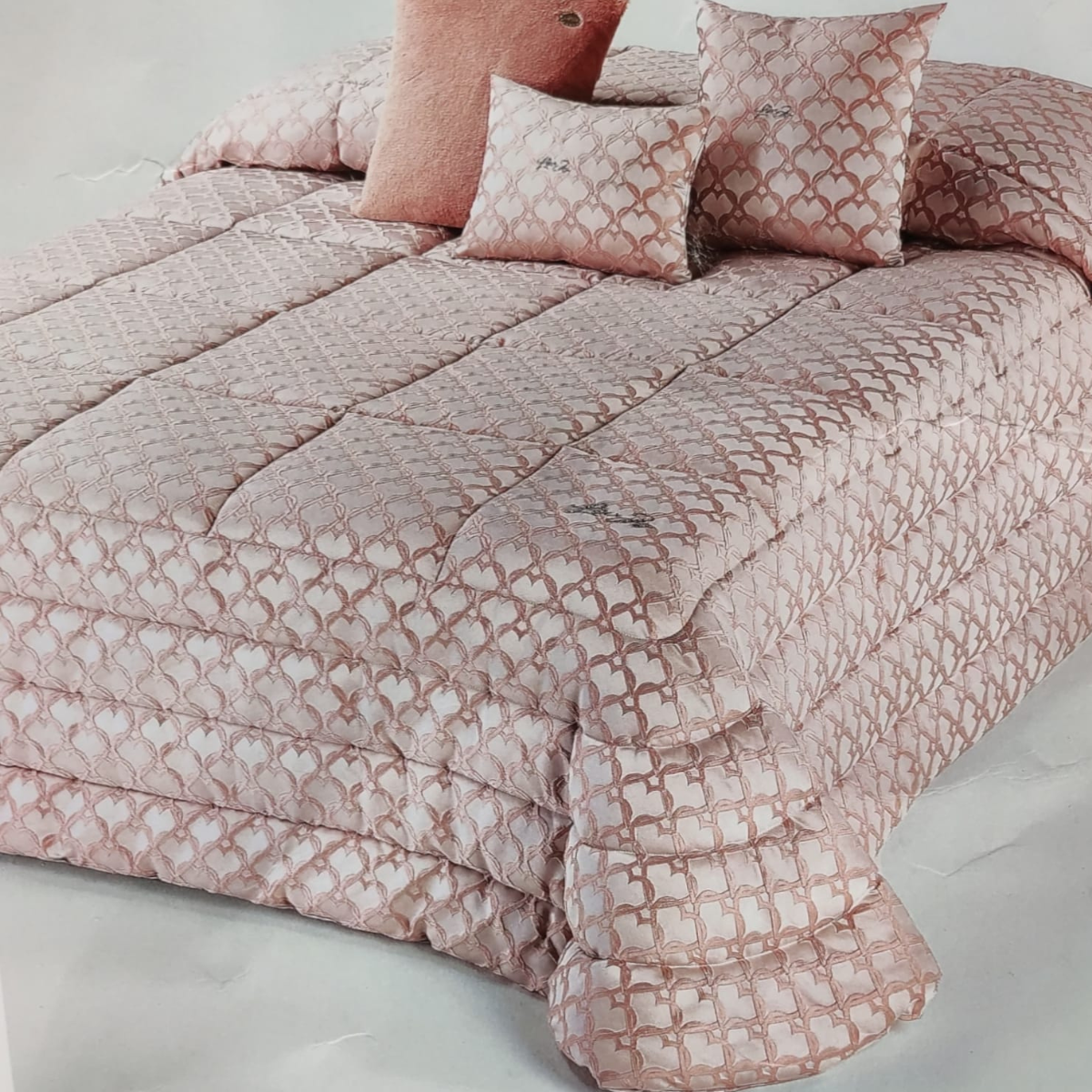 Trapunta Matrimoniale Chain LL2674 Liu·Jo rosa