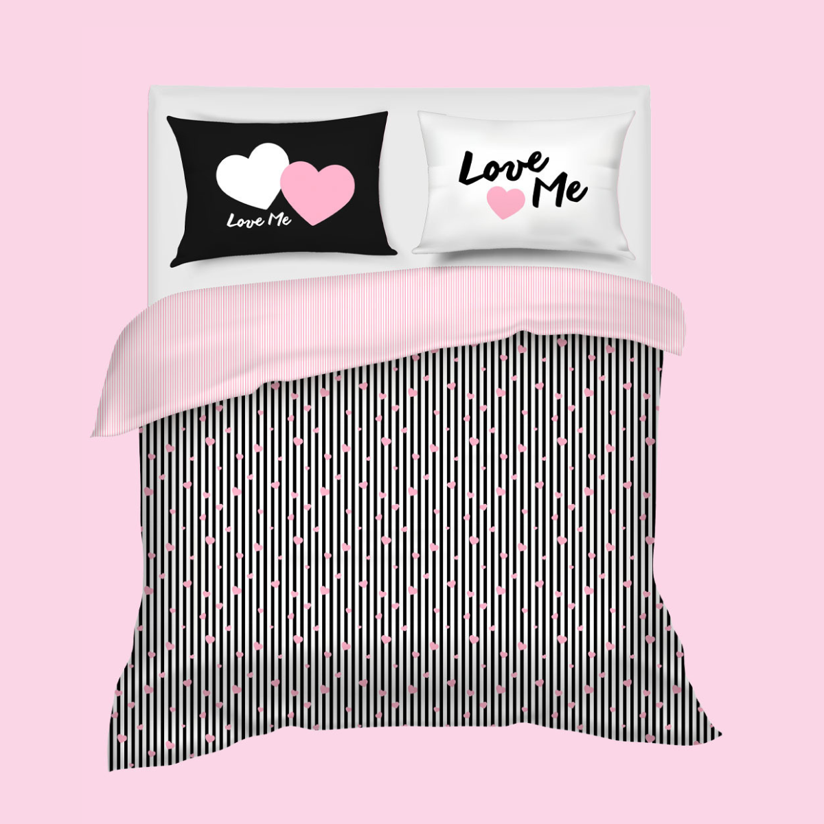 Trapunta 2 posti Love Me - Camomilla
