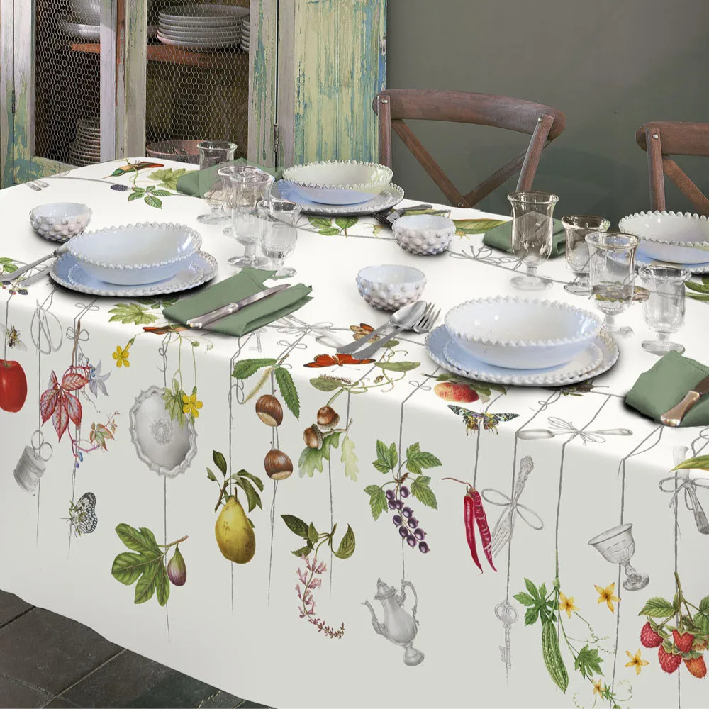Tovaglia da Tavola 8 Posti 150x220 Granny Tessitura Randi