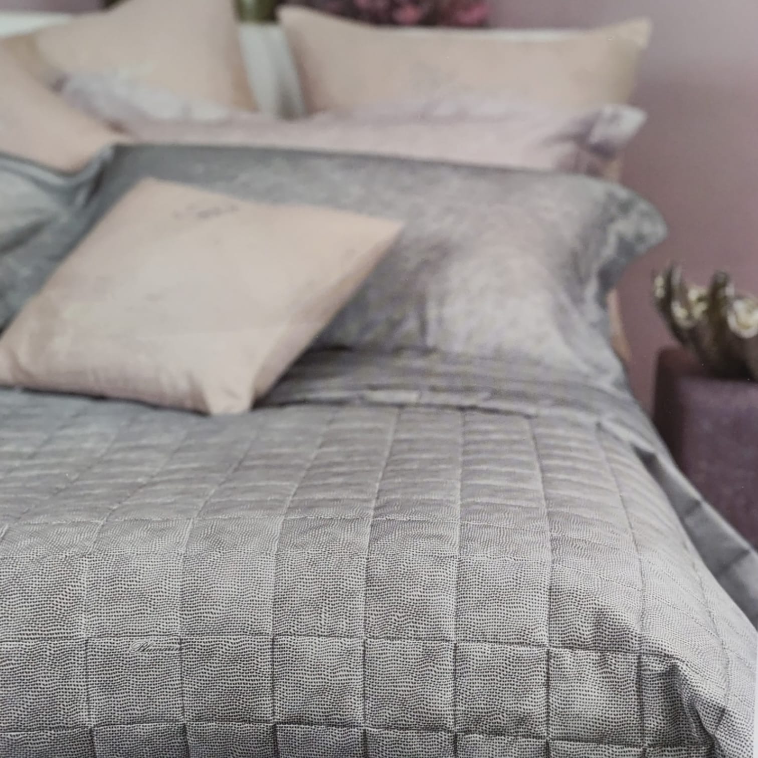 Trapuntino 2 posti Rigore Blumarine elegante e raffinato per letto matrimoniale
