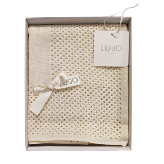 Copertina neonato Bamby BL248B Liu Jo in Lana
