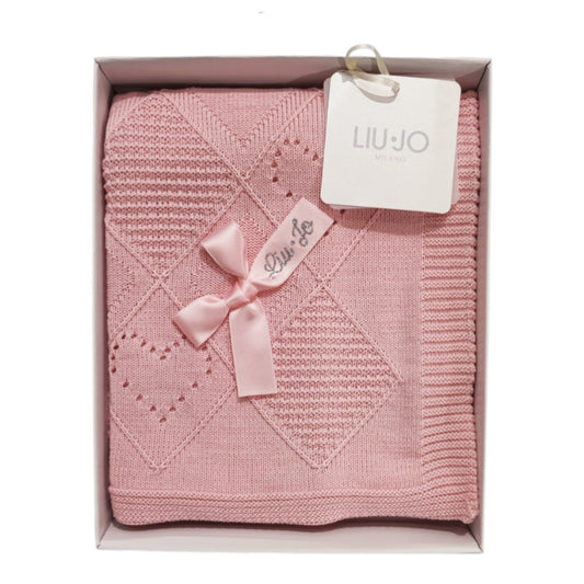 Copertina neonato Love BL564B Liu Jo in Lana