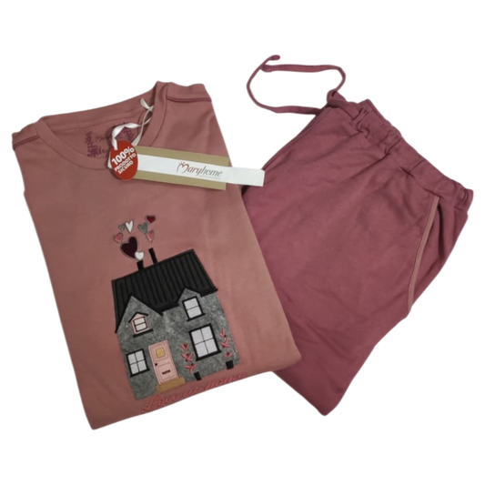 Pigiama Donna 85043 MaryHome Invernali