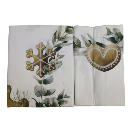 Tovaglia da Tavola 180x280 Zenzero Natale