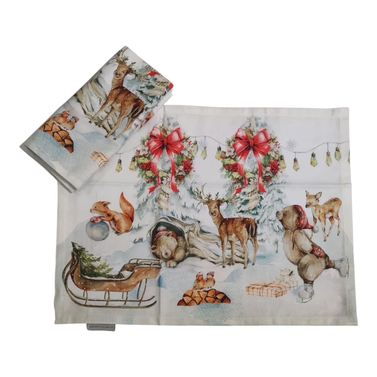Tovagliette per Colazione Set America – Set 2 pezzi Forest Piazza Pitti Firenze