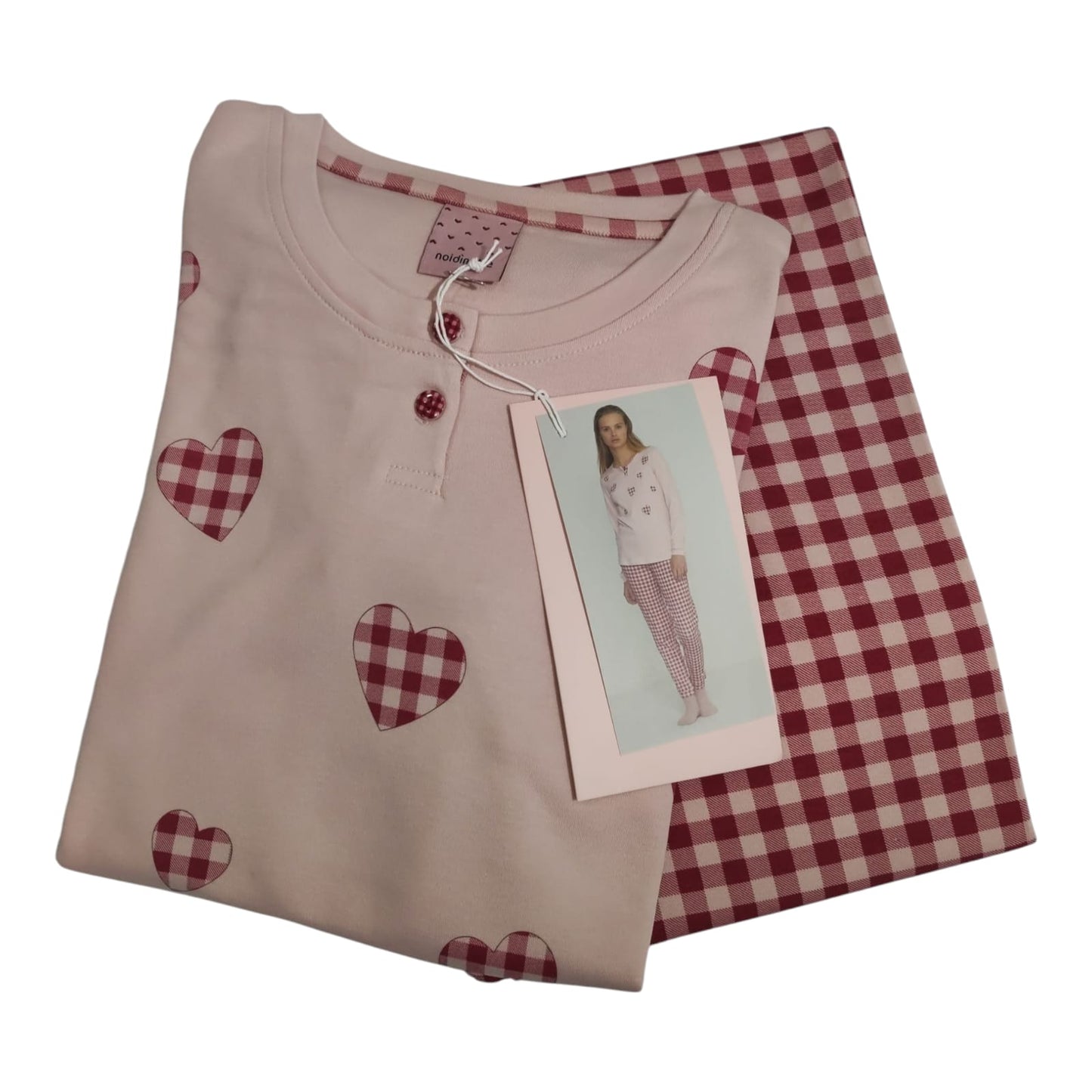 Pigiama Donna FA8814AB Noi di Notte Invernale