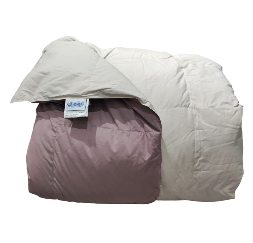 Trapunta singola Piumino d’Oca Classic Unito Warm Molina